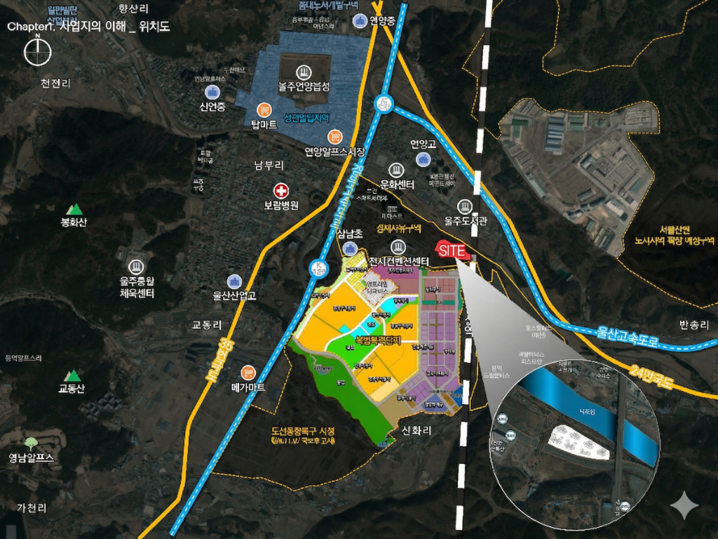 에피트 스타시티 사업지 위치도